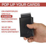 RFID Wallet mit kleinem Münzfach