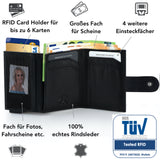 RFID Wallet mit kleinem Münzfach