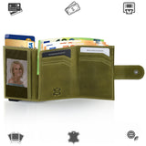 RFID Wallet mit kleinem Münzfach