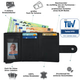 RFID Wallet mit großem Münzfach