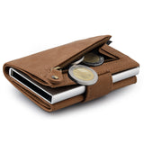 RFID Wallet mit kleinem Münzfach
