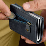RFID Wallet mit kleinem Münzfach