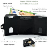 Mini Wallet | für Karten, Scheine und Münzen, mit RFID Schutz