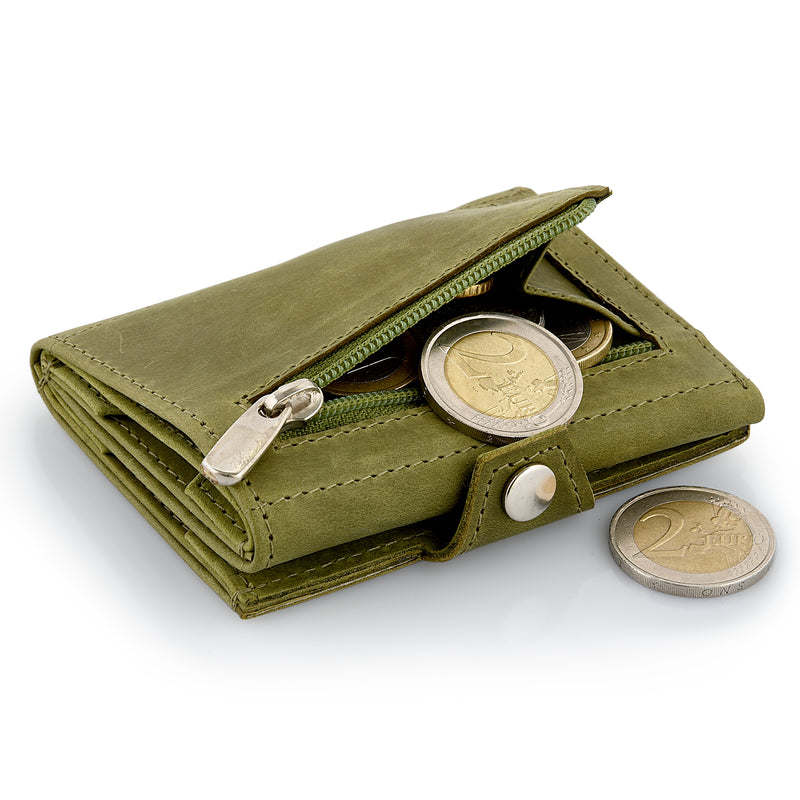 Mini Wallet | für Karten, Scheine und Münzen, mit RFID Schutz