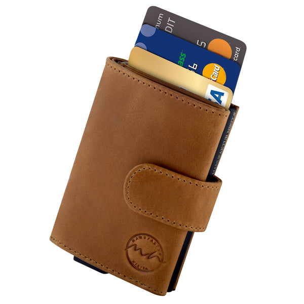 RFID Wallet mit großem Münzfach