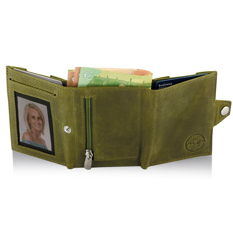 Mini Wallet | für Karten, Scheine und Münzen, mit RFID Schutz